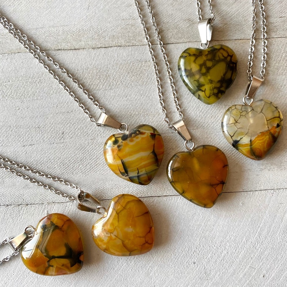Dragon vein necklace